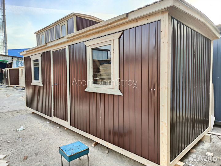 Бытовка металлическая хоз блок / С гарантией