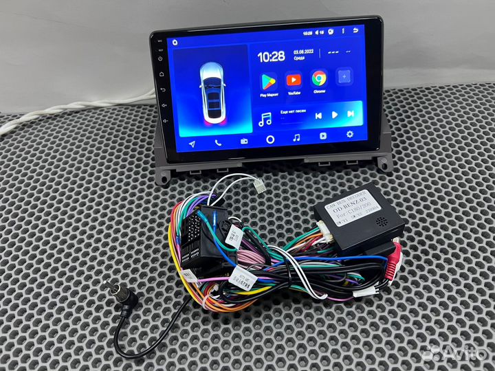 Магнитола Mercedes C W204 Android IPS экран новая