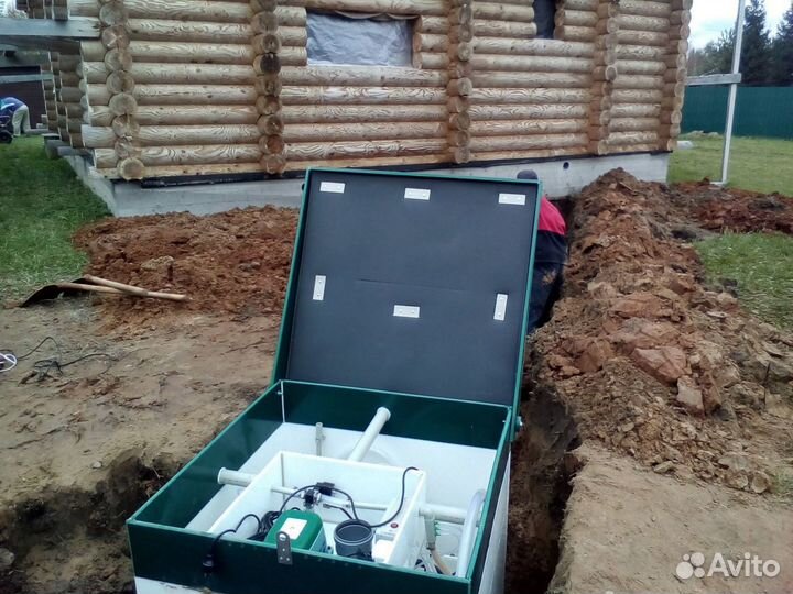 Септик Евробион 3 с переливом