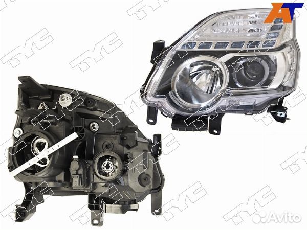 Фара nissan X-trail T31 07-14