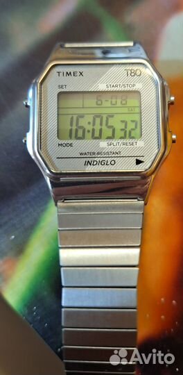Часы унисекс timex indiglo