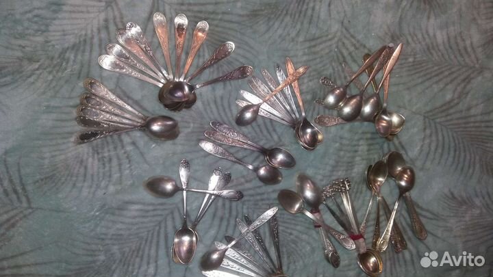 Столовые приборы мнц. Мельхиор СССР