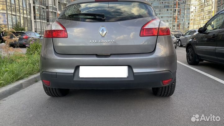 Бампер задний renault megane 3
