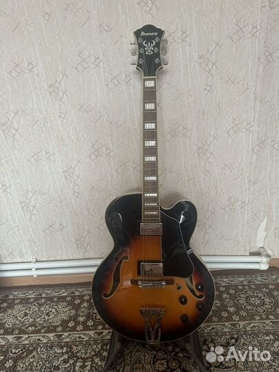 Электроакустическая гитара Ibanez AF75 BS