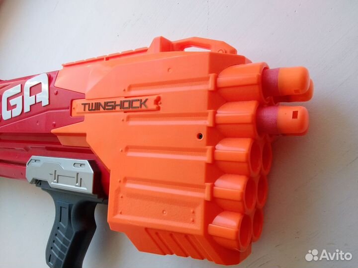Бластер Нерф Мега Твиншок / Nerf Mega Twinshock