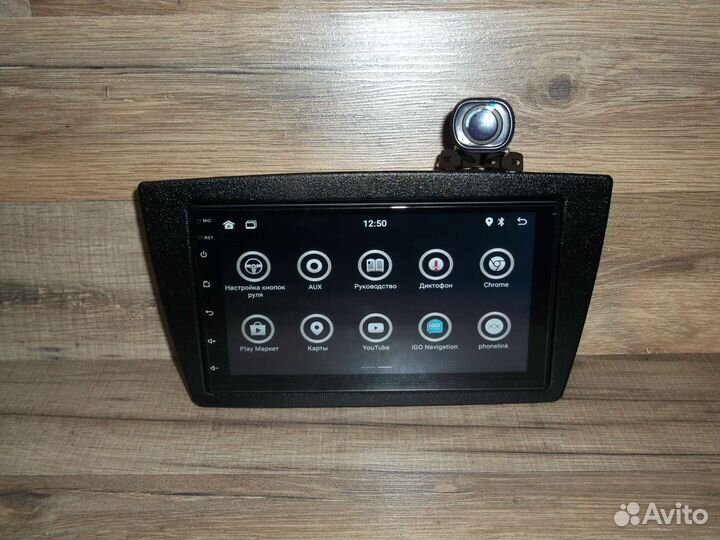 Магнитола LADA Granta Android с камерой