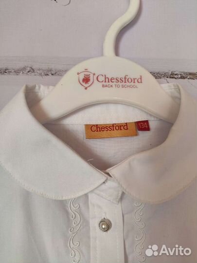 Рубашка школьная для девочки 134