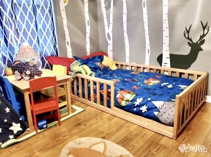 Детская кровать напольная от производителя