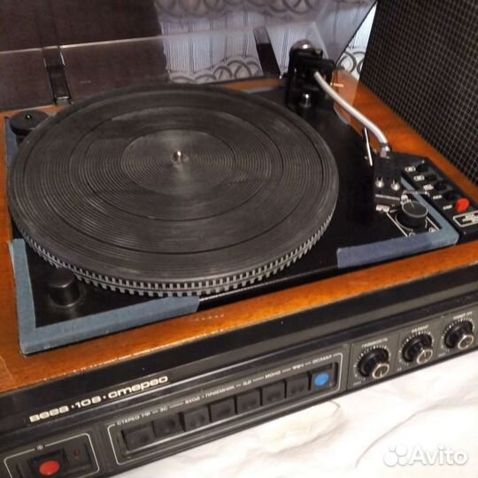 Проигрыватель винила вега 108