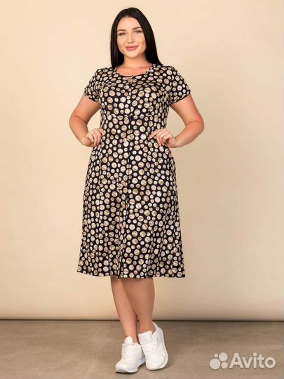 Халат на пуговицах