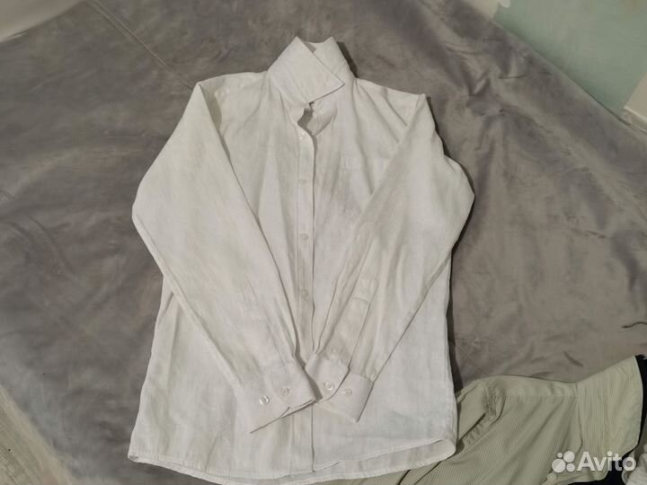 Школьные белые рубашки