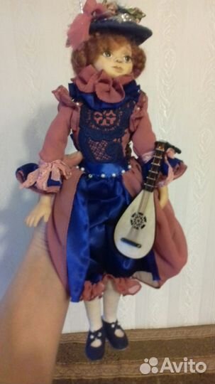 Будуарная кукла Коломбина