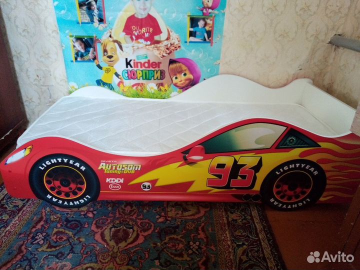 Кровать машинка 