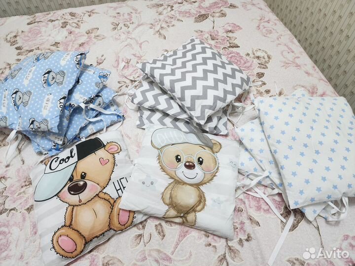 Бортики в кроватку