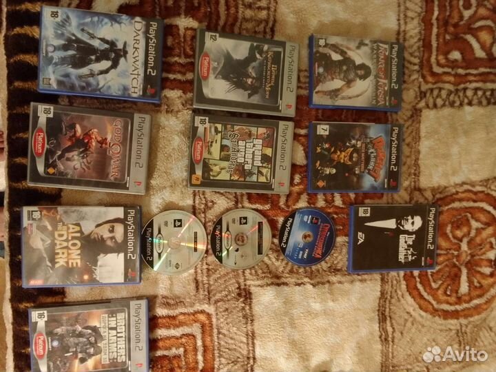 Sony playstation 2 игры отдельно