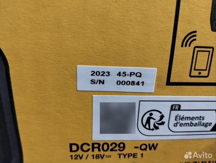Радио Dewalt Dcr 029