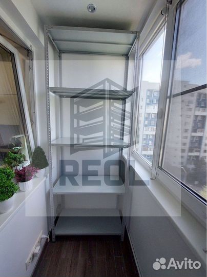 Стеллаж металлический торговый