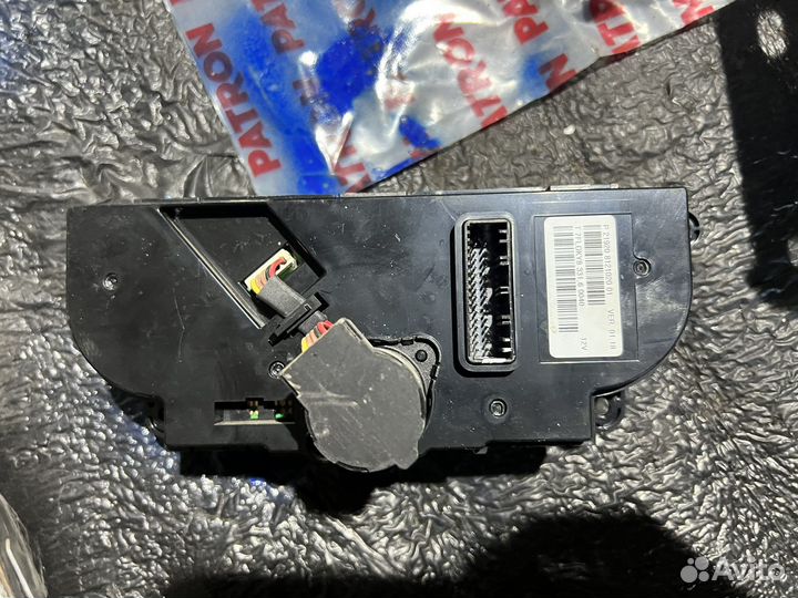 Блок управления печкой datsun on-do