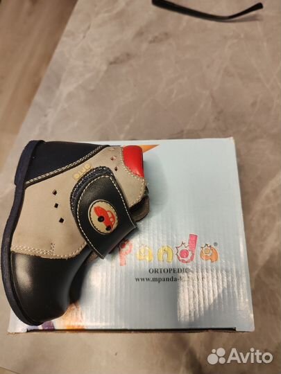 Ботинки кожа 18 размер ortopedic panda