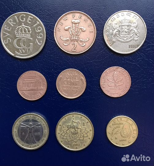 Монеты разных стран