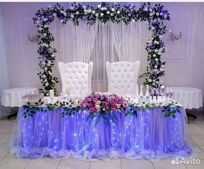 Оформление свадебного зала и выездной регистрации