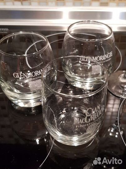 Бокалы для шампанского,виски,коньяка, бренди