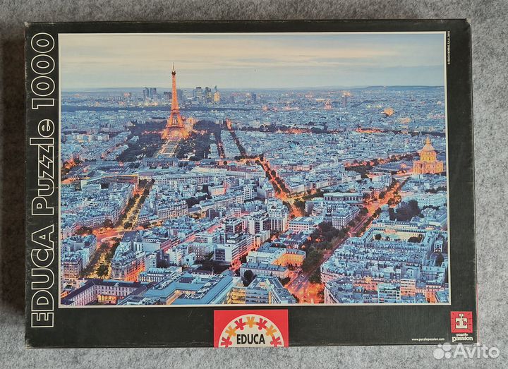 Пазлы 500, 1000, 1500 и более (10 шт)