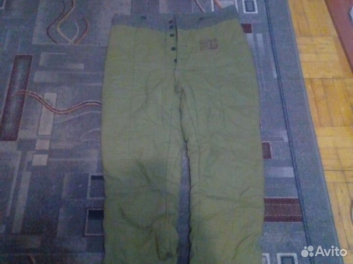 Брюки ватные