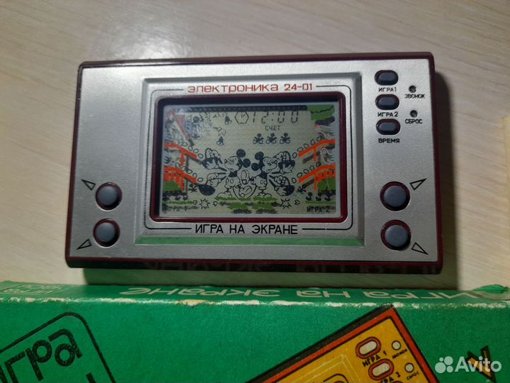Редкая Игра Электроника Микки Маус СССР 1987г