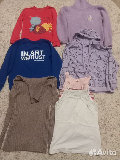 Вещи пакетом на девочку