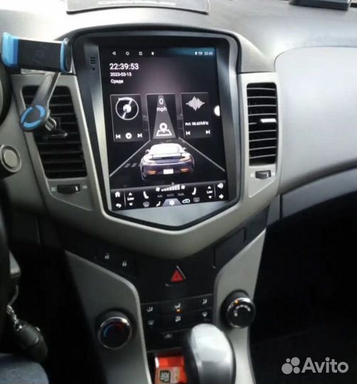 Магнитола в стиле Tesla Chevrolet Cruze 09-13