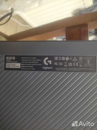 Игровая клавиатура logitech g213