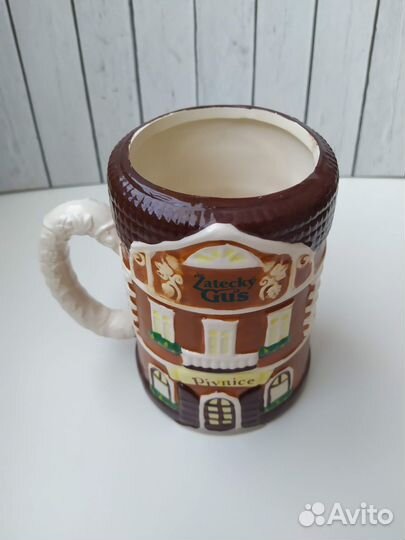 Бокал пивной сувенирный Жатецкий Гусь