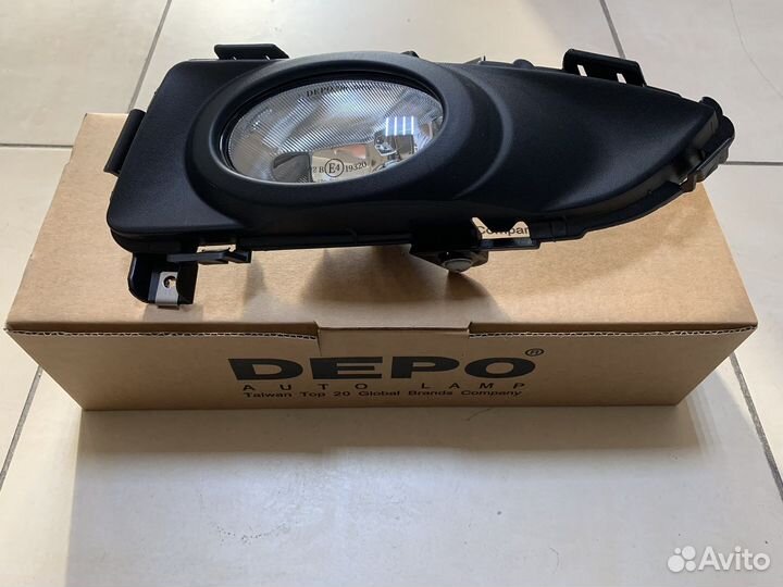 Фара противотуманная левая Mazda 3 BK Depo