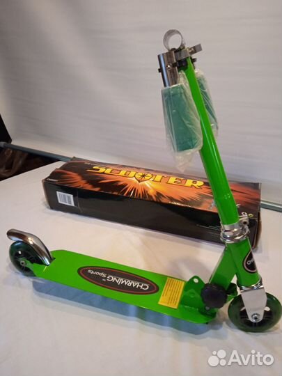 Самокат детский двухколесный новый