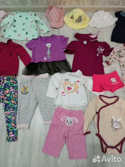 Детская одежда для девочек 68-92