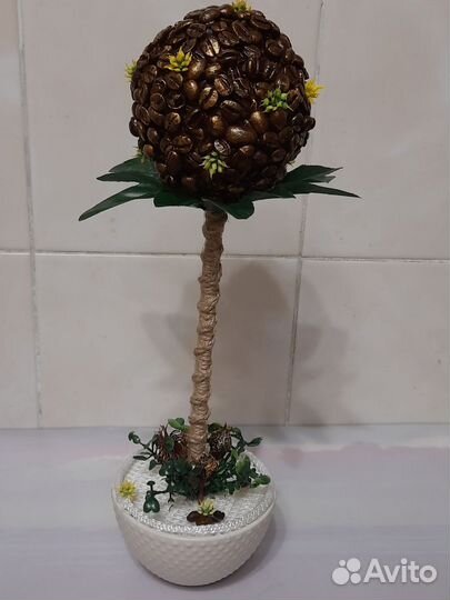 Топиарий-букет из природных материалов