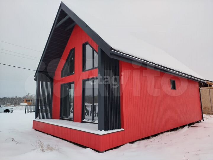 Дом 80 м² на участке 8 сот.