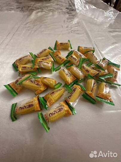 Конфеты кукурузки желейные