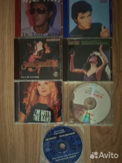 Сд, компакт диски коробкой