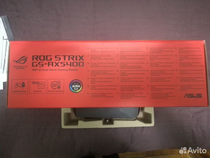 Asus ROG strix GS-AX5400 Wi-Fi 6 для Oculus + VPN