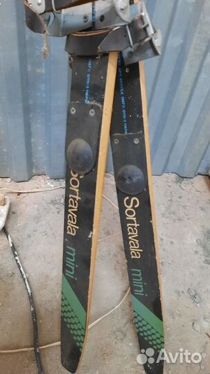 Лыжи беговые karjala sportavala mini и ботинки