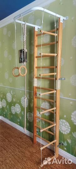 Детская шведская стенка деревянная