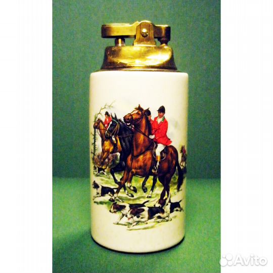 Зажигалка Настольная Винтажная Фарфор США