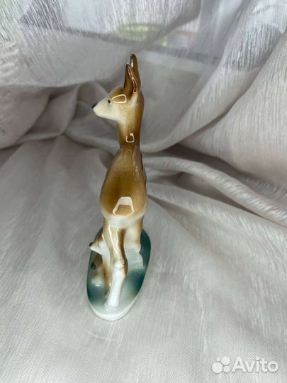 Статуэтка олениха с олененком Германия