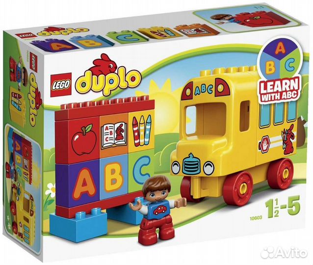 Lego Duplo Мой первый автобус 10603 новый