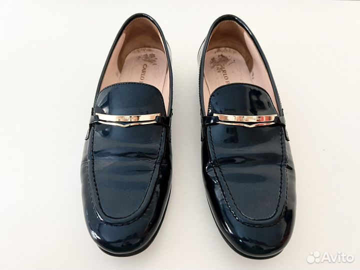 Женские лаковые лоферы Carlo Pazolini размер 36