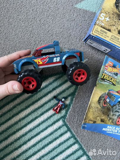 Конструктор хот вилс монстр трак