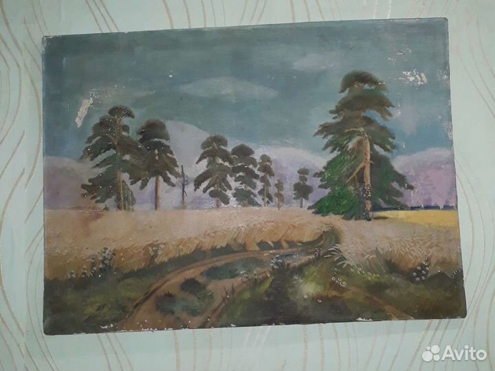 Картина 50х гг масло