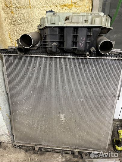 Радиатор интеркулер Man